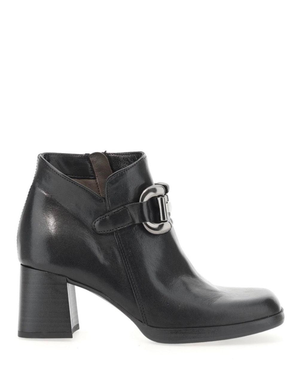 MJUS Black Ankle Bootie LaBelle Boutique 1984