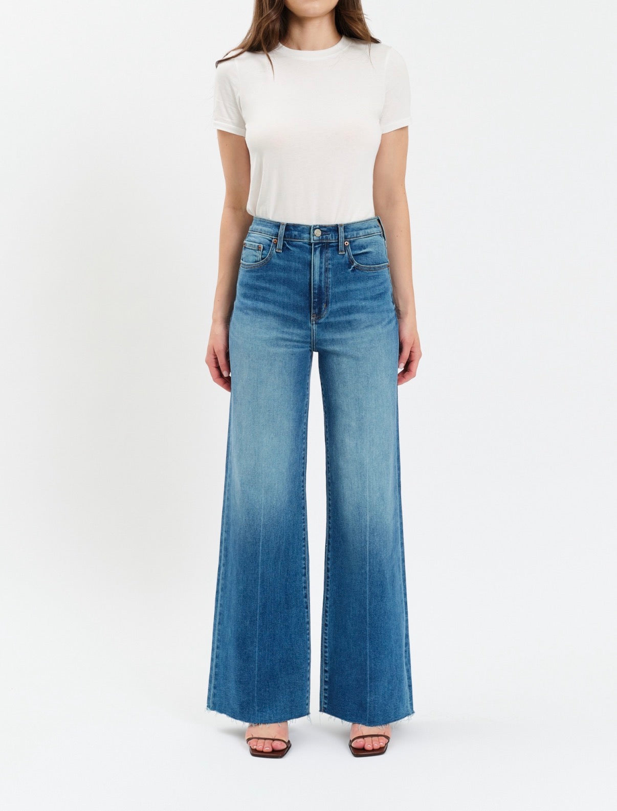 Far Out High Rise Wide Leg Jean – LaBelle Boutique 1984